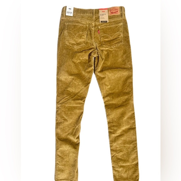 Levis  711 Skinny  Mid Rise Corduroy Pants 30 x 30 NEW - Picture 6 of 10